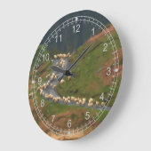 移動ヒツジ ラージ壁時計 (傾斜)