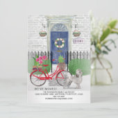 移動プードルドッグ自転車ブルードアニューホーム 案内状 (スタンド正面)