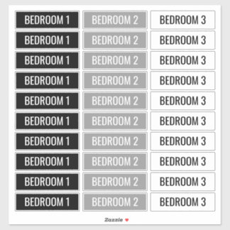 移動ボックスのカスタマイズ可能なラベル シール