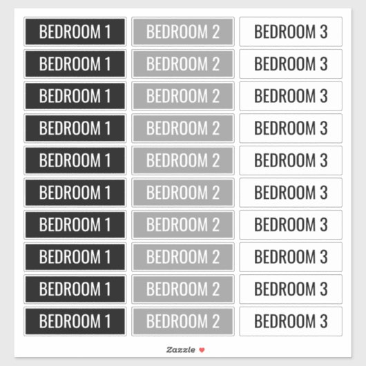 移動ボックスのカスタマイズ可能なラベル シール (シート)