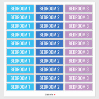 移動ボックスのカスタマイズ可能なラベル シール