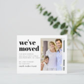 移動モダン写真の移動 案内ポストカード (スタンド正面)