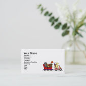 移動ラブラドール 名刺 (スタンド正面)