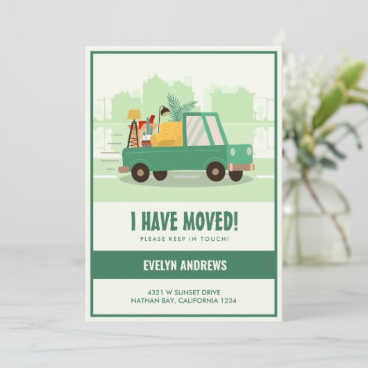 移動中にグリーンカーを移動した 案内状 (スタンド正面)