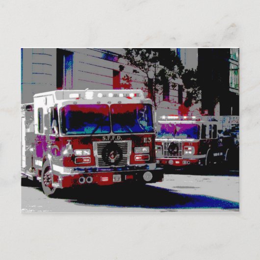 移動中に ポストカード (正面)