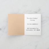 移動中のおもしろいアナウンス牛カード サンキューカード (内部)