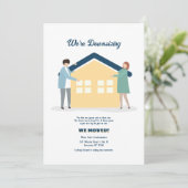 移動中のお知らせを縮小する 招待状 (スタンド正面)