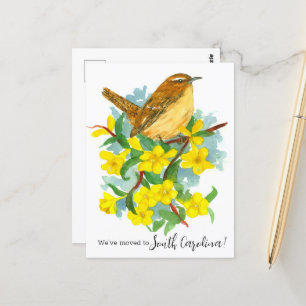 移動中の発表ペンシルバニア州の手荒いグロース ポストカード