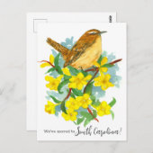 移動中の発表ペンシルバニア州の手荒いグロース ポストカード (正面/裏面)