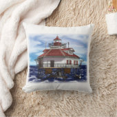 移動中湾灯台 クッション (ブランケット)