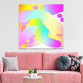 移動中 キャンバスプリント (インサイチュ (リビング))