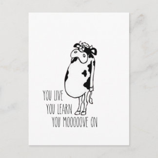 移動中 ポストカード