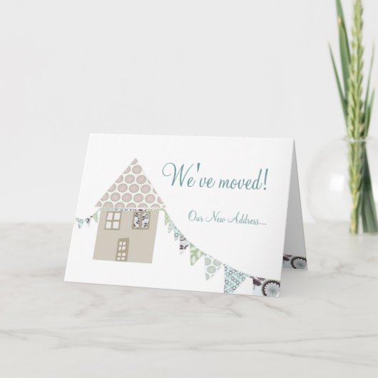 移動中 案内状 (正面)