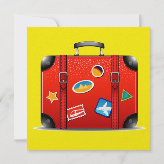 移動中…退職…招待状 招待状 (正面)