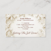 移動公証人エレガント公債署名業者 名刺 (裏面)