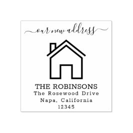 移動告知カスタム文字ゴム印 ラバースタンプ