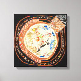 移動宇宙2キャンバス包まれたプリント キャンバスプリント