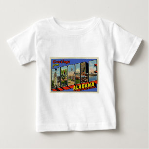 移動式アラバマからの挨拶 ベビーTシャツ