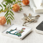 移動式スクーター キーホルダー (側面)