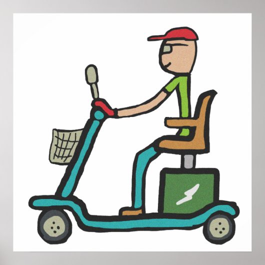 移動式スクーター ポスター (正面)