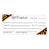 移動式スプレーなめしギフト券 ラックカード (裏面)