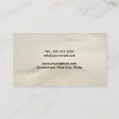 移動式スプレーの日焼けのビーチの日光のタンのサロン 名刺 (裏面)