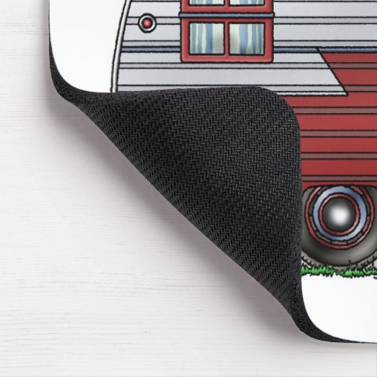 移動式偵察者のキャンピングカーのマウスパッド マウスパッド (コーナー)