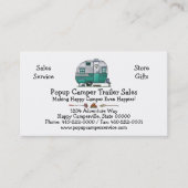 移動式偵察者のキャンピングカー 名刺 (正面)