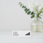 移動式披露宴 スキニー名刺 (スタンド正面)