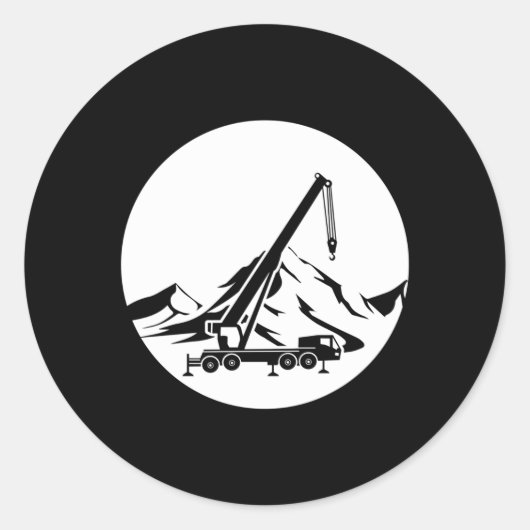 移動式素晴らしクレーン建築機 ラウンドシール (正面)