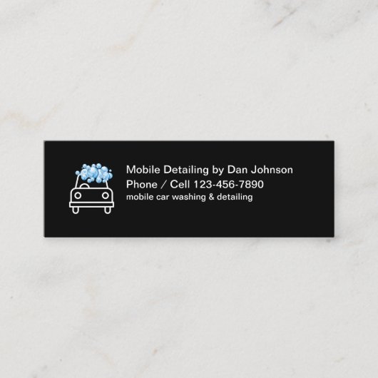 移動式自動詳述サービス スキニー名刺 (正面)