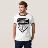 移動式Deathcampの"軍隊"の信号器のワイシャツ Tシャツ (正面フル)
