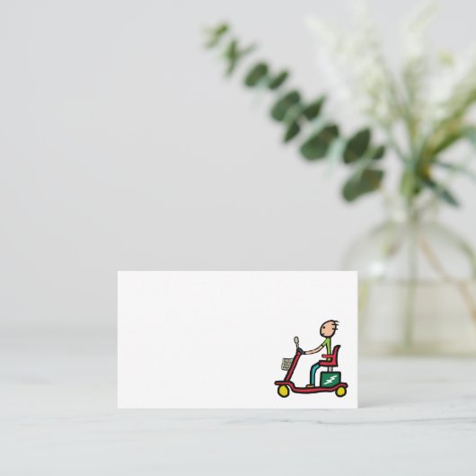 移動性のスクーター 名刺 (スタンド正面)