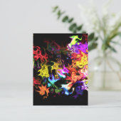 移動感じ抽象芸術1.99 ポストカード (スタンド正面)