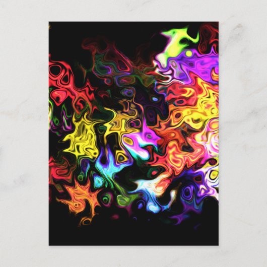 移動感じ抽象芸術1.99 ポストカード (正面)