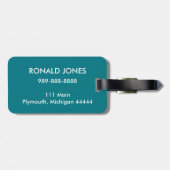 移動方向シンボルや象徴荷物タグ ラゲッジタグ (裏面横)