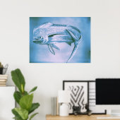 移動時のイルカ ポスター (ホームオフィス)