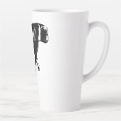 移動時 – インクの中間ストライド回転 カフェラテマグ (右)