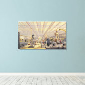 移動機械、プレート49から'Dickinsons' Compr キャンバスプリント (インサイチュ (ウッドフロア))