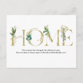 移動発表の引っ越しましたの郵便はがき 案内ポストカード (正面)