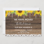 移動発表ひまわり素朴の木 招待状 (正面)