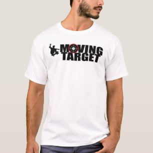移動目標のスケートボードのTシャツ Tシャツ