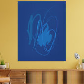 移動線ストレッチキャンバス印刷 キャンバスプリント (インサイチュ (リビング))