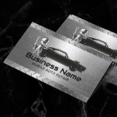 移動自動修理モダンメタル車のカー 名刺