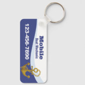 移動艇整備士 キーホルダー (裏面)