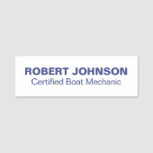 移動艇整備士 名札 (正面)