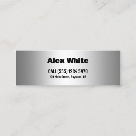 移動輸送 スキニー名刺 (裏面)