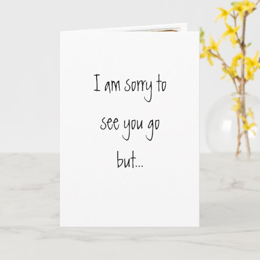 移動遠くに中 カード (黄色い花)