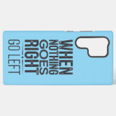 移動離れやる気を起こさせる引用文のモバイルケース SAMSUNG GALAXYケース (裏面横)