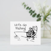 移動魚釣り日 ポストカード (スタンド正面)